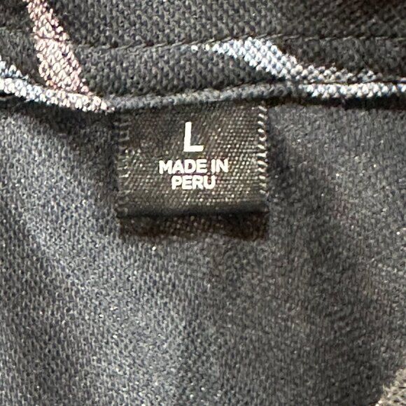 Travis Mathew Black Floral Outdoor Performance Golf Polo Collar Shirt Large - Picture 7 of 9